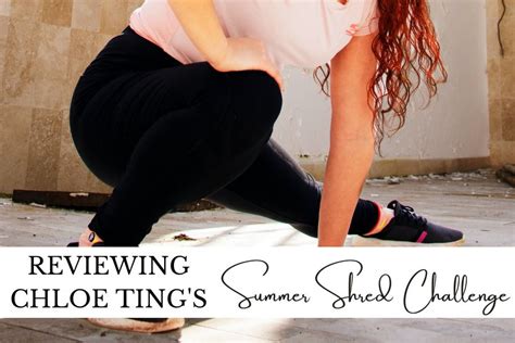 chloe ting summer shred program.